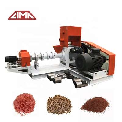 pet food machine floating fish dog food pellet processing making extruder price